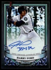 2024 Bowman Sterling Prospect Autographs Harry Ford #PA-HF card