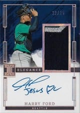 2024 Panini Impeccable Elegance Prospect Jersey Autographs Harry Ford #EPJ-HF card