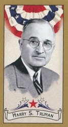 2025 Topps T205 Presidential 1st Pitches Harry S. Truman card