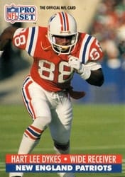1991 Pro Set Base Set Hart Lee Dykes #228 card