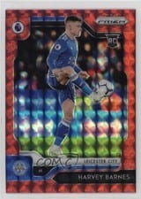 2019 Panini Prizm Premier League Harvey Barnes #83 card