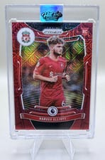 2021 Panini Prizm Premier League Harvey Elliott Red Mojo Prizm #87 card