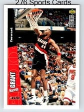 1996-97 Collector's Choice Base Set Harvey Grant #128 card