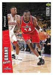 1996-97 Collector's Choice Base Set Harvey Grant #353 card