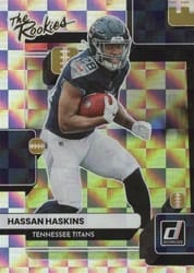2022 Donruss The Rookies Hassan Haskins #TR-40 card