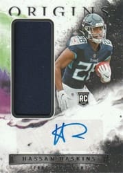 2022 Panini Origins Base Set Hassan Haskins #189 card