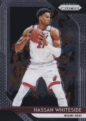 2018-19 Panini Prizm Base Set Hassan Whiteside #196 card