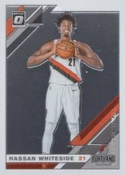 2019-20 Donruss Optic Base Set Hassan Whiteside #47 card