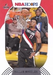 2020-21 Hoops Base Set Hassan Whiteside #187 card