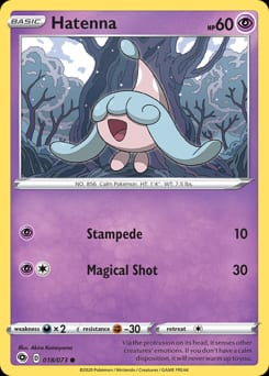 Champion's Path Hatenna #18 card
