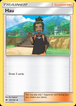 Sun & Moon Hau #120 card