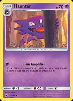 2017 Crimson Invasion Haunter #37 card