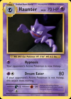 2016 Evolutions Haunter #48 card
