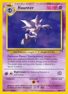 2002 Legendary Collection Haunter #46 card