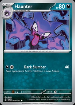 2024 Paldean Fates Haunter #56 card