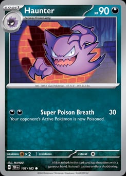 2024 Temporal Forces Haunter #103 card