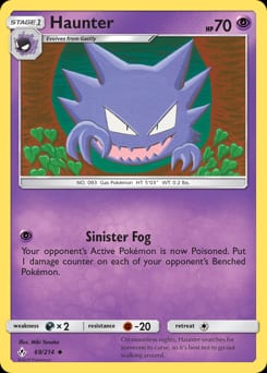 2019 Unbroken Bonds Haunter #69 card