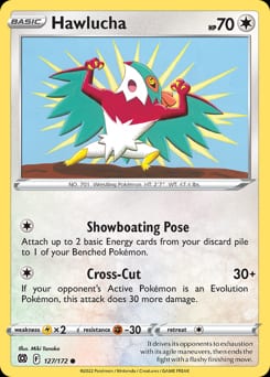 Brilliant Stars Hawlucha #127 card