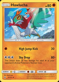Forbidden Light Hawlucha #70 card