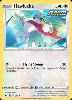Fusion Strike Hawlucha #216 card