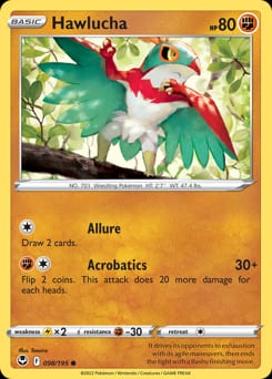 Silver Tempest Hawlucha #98 card