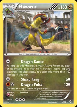 2015 BREAKthrough Haxorus #111 card