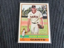 2025 Topps Heritage Hayden Birdsong Bicentennial #324 card