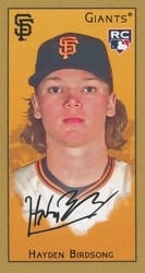 2025 Topps T205 Base Set Hayden Birdsong card