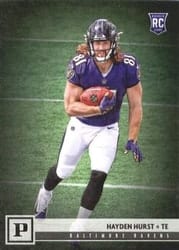2018 Panini Base Set Hayden Hurst #400 card