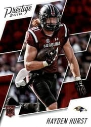 2018 Panini Prestige Base Set Hayden Hurst #272 card