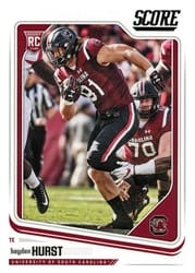 2018 Score Base Set Hayden Hurst #399 card