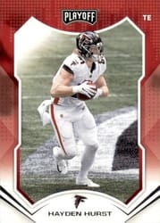 2021 Panini Playoff Base Set Hayden Hurst #153 card
