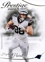 2023 Panini Prestige Base Set Hayden Hurst #42 card