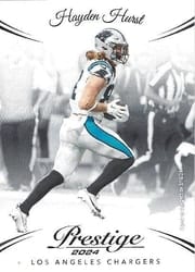 2024 Panini Prestige Base Set Hayden Hurst #168 card
