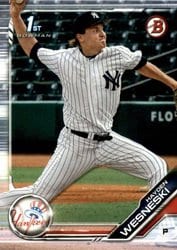 2019 Bowman Draft Base Set Hayden Wesneski #BD-177 card