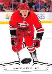2018-19 Upper Deck Base Set Haydn Fleury #34 card
