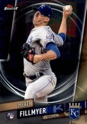 2019 Finest Base Set Heath Fillmyer #106 card