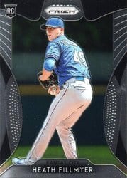 2019 Panini Prizm Base Set Heath Fillmyer #209 card
