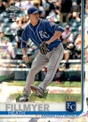 2019 Topps Chrome Sapphire Edition Base Set Heath Fillmyer #326 card