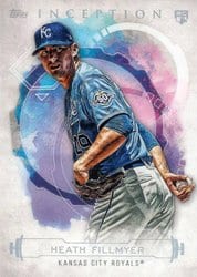 2019 Topps Inception Base Set Heath Fillmyer #54 card