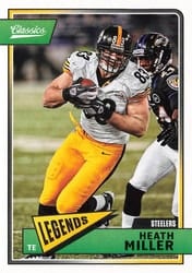 2018 Panini Classics Base Set Heath Miller #175 card