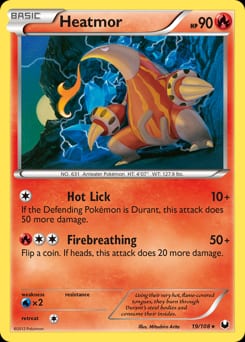 Dark Explorers Heatmor #19 card