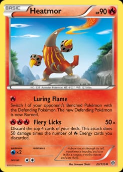 Plasma Storm Heatmor #23 card