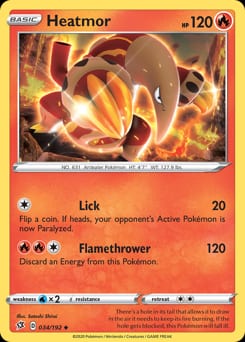 Rebel Clash Heatmor #34 card