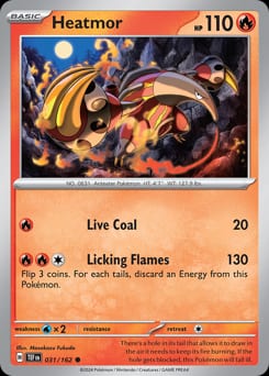 Temporal Forces Heatmor #31 card