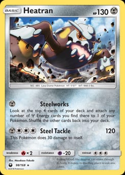 Celestial Storm Heatran #98 card