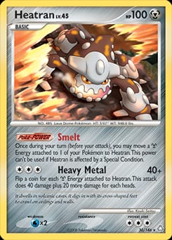 Legends Awakened Heatran #30 card