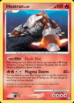 Legends Awakened Heatran #6 card