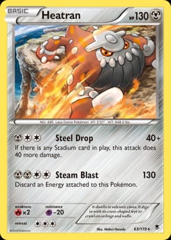 Phantom Forces Heatran #63 card