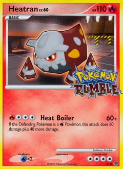 Pokémon Rumble Heatran #4 card